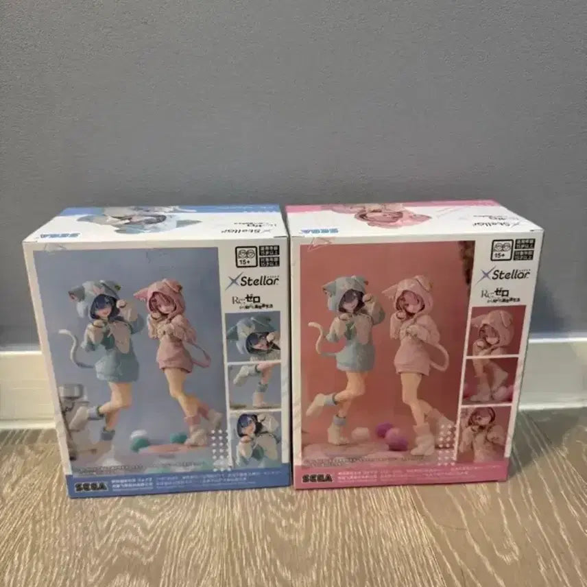 [BUNJANG] Re:Zero Rem &amp; Ram Figure Set / 리제로 렘람 피규어 세트