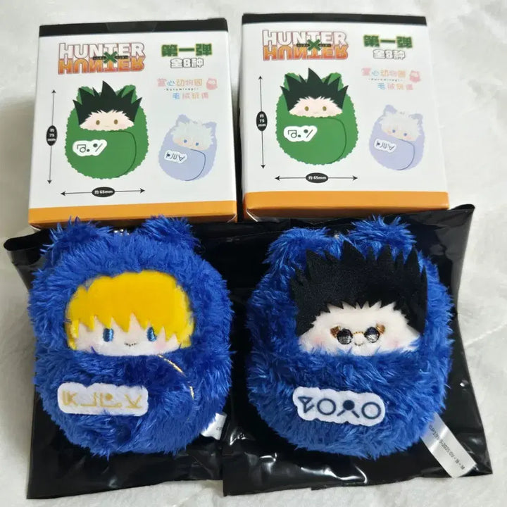 [BUNJANG] Hunter x Hunter Kurapika &amp; Leorio Tapioca Plush Set / (일괄) 헌터헌터 쿠루미 타피오카 타피누이 인형 - 크라피카 레오리오