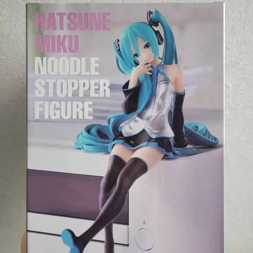 [BUNJANG] Hatsune Miku Original Noodle Stopper Figure (Sealed) / (미개봉)하츠네 미쿠 누들스토퍼 오리지널 피규어