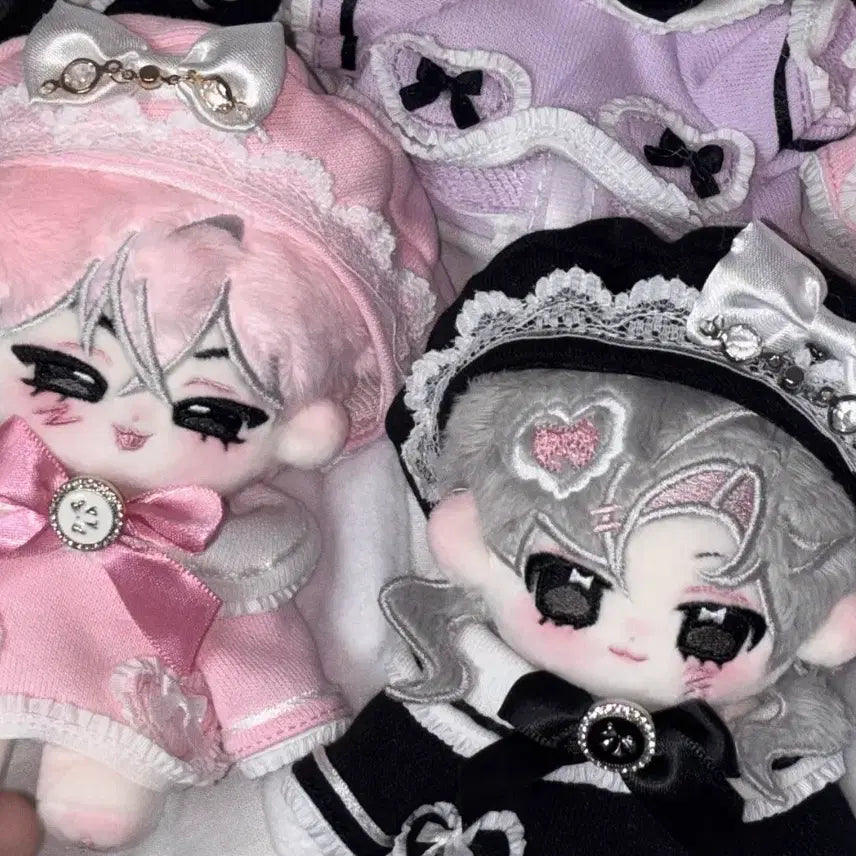 [BUNJANG] Blanc Bunny 10cm Plush Outfit Pink / 10cm인형옷 블랑버니[핑크] 양도합니다.