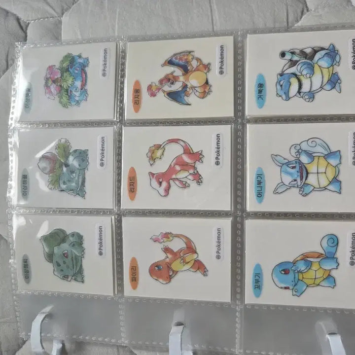 [BUNJANG] Pokemon Artwork Ttibu Seal Set (100 Types) / 포켓몬 아트워크 띠부실 100종 전종