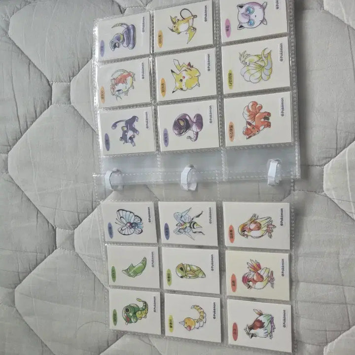 [BUNJANG] Pokemon Artwork Ttibu Seal Set (100 Types) / 포켓몬 아트워크 띠부실 100종 전종