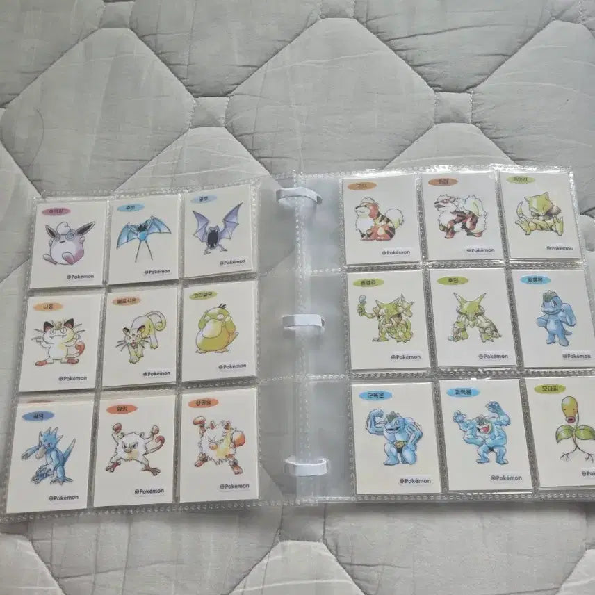 [BUNJANG] Pokemon Artwork Ttibu Seal Set (100 Types) / 포켓몬 아트워크 띠부실 100종 전종