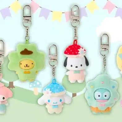 [BUNJANG] Sanrio Chibi Tomo Hello Kitty Usahana Forest Series Bundle Set / 산리오 치비토모 헬로키티 우사하나 일괄 숲 시리즈 미개봉