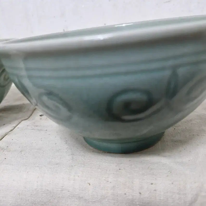 [BUNJANG] Celadon Tea Bowl Set / 청자 다완 3점 입니다