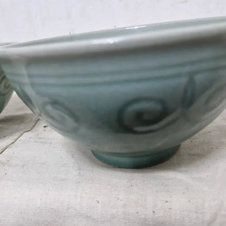 [BUNJANG] Celadon Tea Bowl Set / 청자 다완 3점 입니다