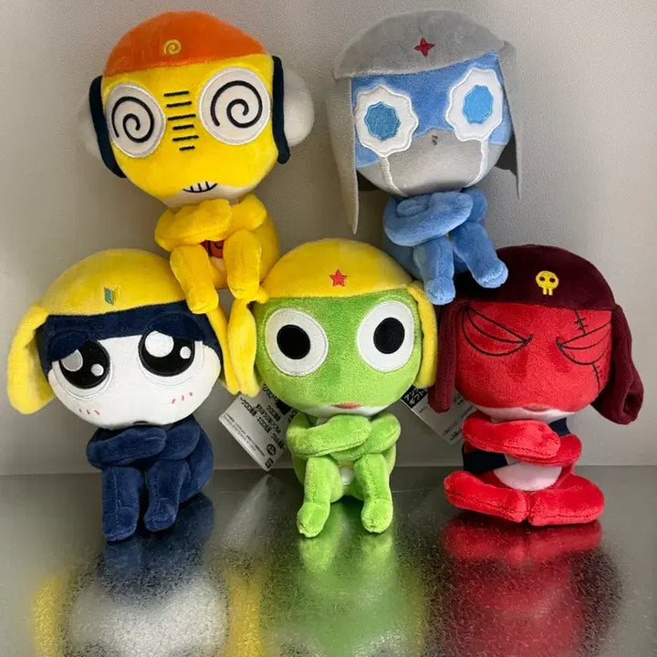 [BUNJANG] Keroro Kemopet Marukoboke Dolls Bundle Set / 개구리 중사 케로로 마치보케 인형 누이 일괄