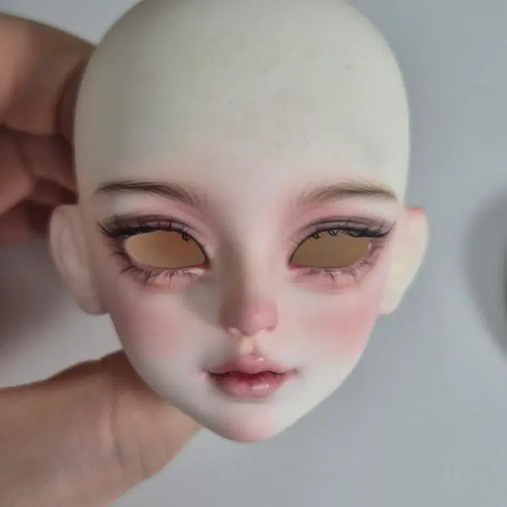 [BUNJANG] MSD Ball-Jointed Doll Head - Unpainted / msd 구관 헤드 판매 구체관절인형 머리