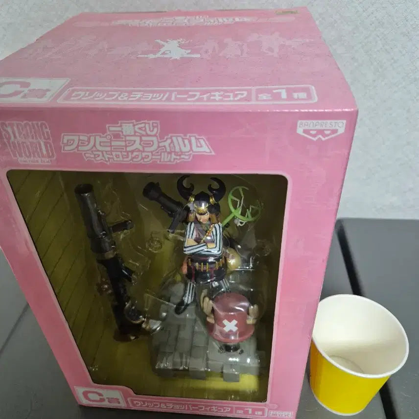 [BUNJANG] One Piece Film: Strong World Usopp &amp; Chopper Figure C-Prize / 원피스필름 스트롱월드 우솝&amp;쵸파 피규어 c상