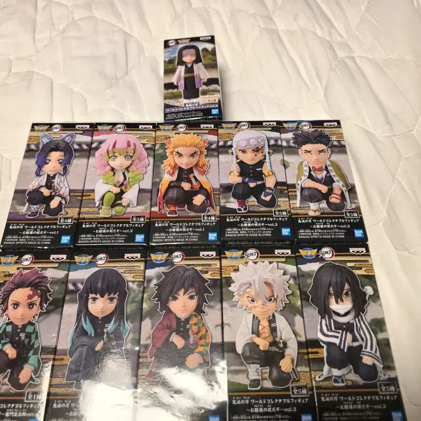 [BUNJANG] Demon Slayer World Collectable Figure Zhuhe Hui 11 Types Set / 귀멸의 칼날 월드콜렉터블 주합회의 11종 피규어