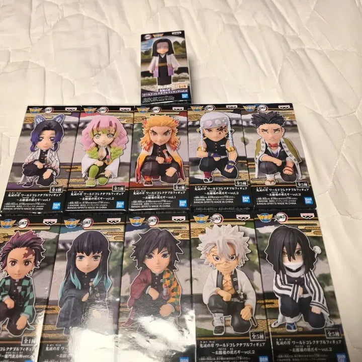 [BUNJANG] Demon Slayer World Collectable Figure Zhuhe Hui 11 Types Set / 귀멸의 칼날 월드콜렉터블 주합회의 11종 피규어