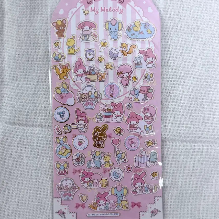 [BUNJANG] Classic My Melody Sticker / 고전마이멜로디 스티커
