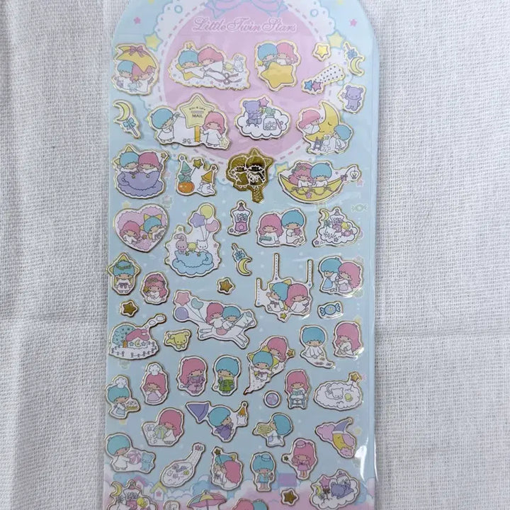 [BUNJANG] Little Twin Stars Kiki Lala Vintage Stickers / 리틀트윈스타 키키라라 고전스티커