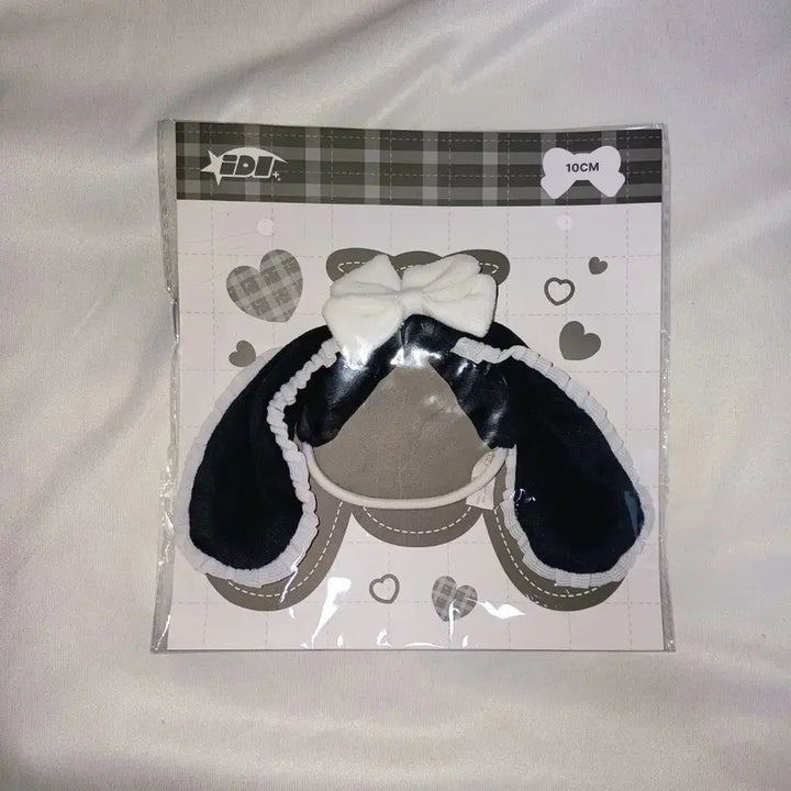 [BUNJANG] 10cm Cotton Doll Outfit Bunny Headband / 10cm 솜인형옷 토끼 머리띠