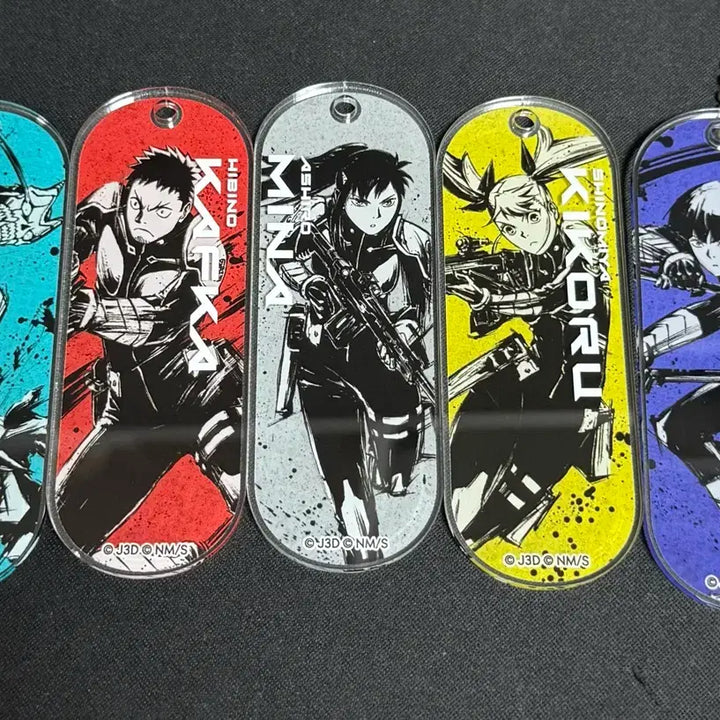 [BUNJANG] Kaiju No. 8 Acrylic Keychain Bundle Set / 괴수 8호 아크릴 키링 일괄 판매
