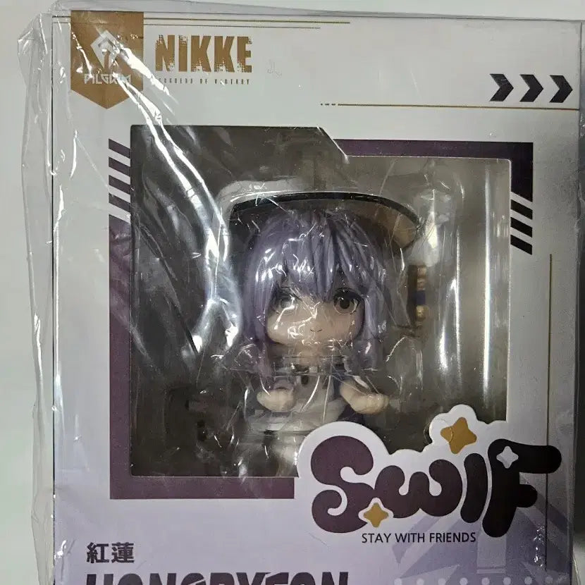 [BUNJANG] Swift NIKKE Noodle Stopper Figure - Hongryeon / 스위프 : 니케 누들 스토퍼 피규어_홍련