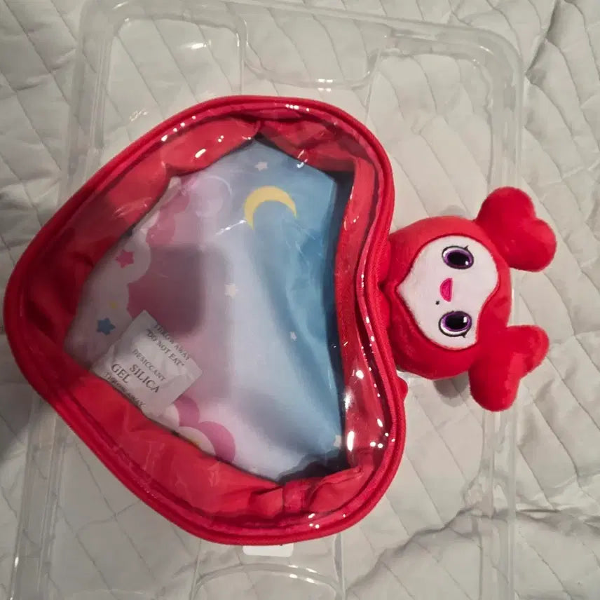 [BUNJANG] Twice Chaeyoung Lovely Heart Bag Pouch Bundle Set / 트와이스 twice 라부리  하트백 채영 채부리