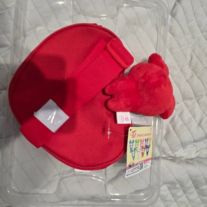 [BUNJANG] Twice Chaeyoung Lovely Heart Bag Pouch Bundle Set / 트와이스 twice 라부리  하트백 채영 채부리