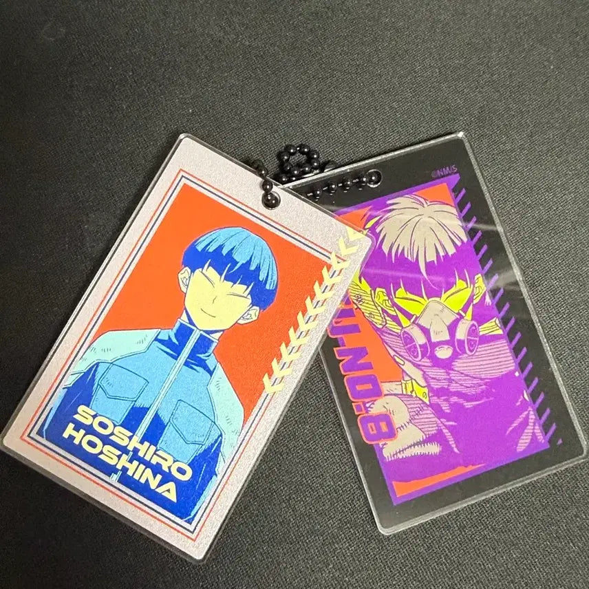 [BUNJANG] Kaiju No. 8 Hoshina Studio Ghibli Slide Acrylic Keyring / 괴수8호 호시나 원화전 슬라이드 아크릴 키링