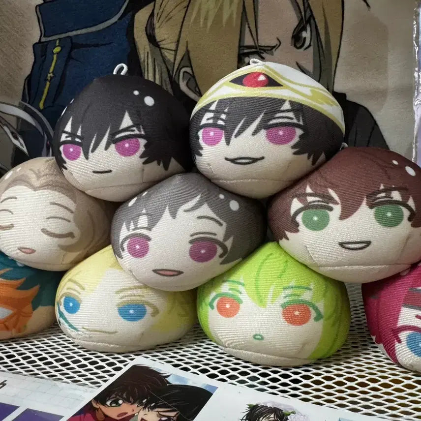 [BUNJANG] Code Geass Manju Lelouch, Rolo, Suzaku, Nunnally, C.C. Bundle Set / 코드기어스 만쥬 코드기아스 를르슈 로로 스자쿠 나나리 cc  만쥬
