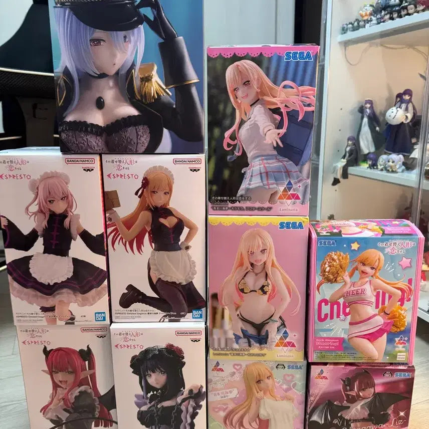 [BUNJANG] Grand Blue Dreaming Marine Figure Bundle Set / 그비돌 마린 피규어 일괄 판매합니다