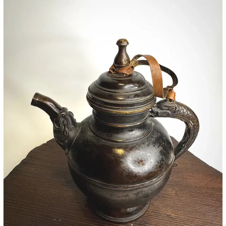 [BUNJANG] Antique Tibetan Brass Kettle / 앤티크 티베트 동 주전자
