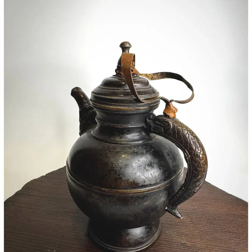 [BUNJANG] Antique Tibetan Brass Kettle / 앤티크 티베트 동 주전자