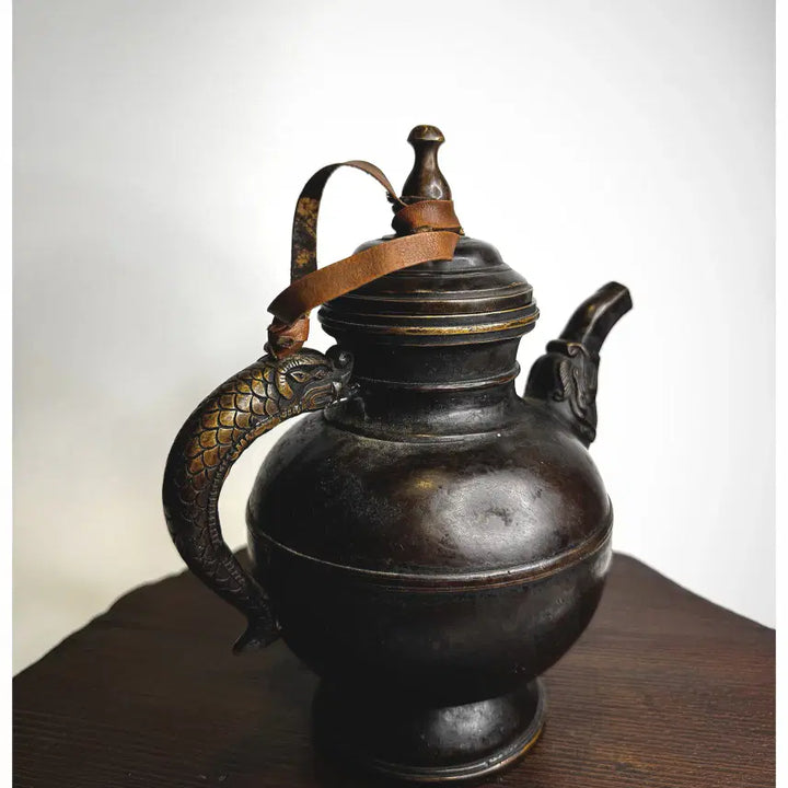 [BUNJANG] Antique Tibetan Brass Kettle / 앤티크 티베트 동 주전자