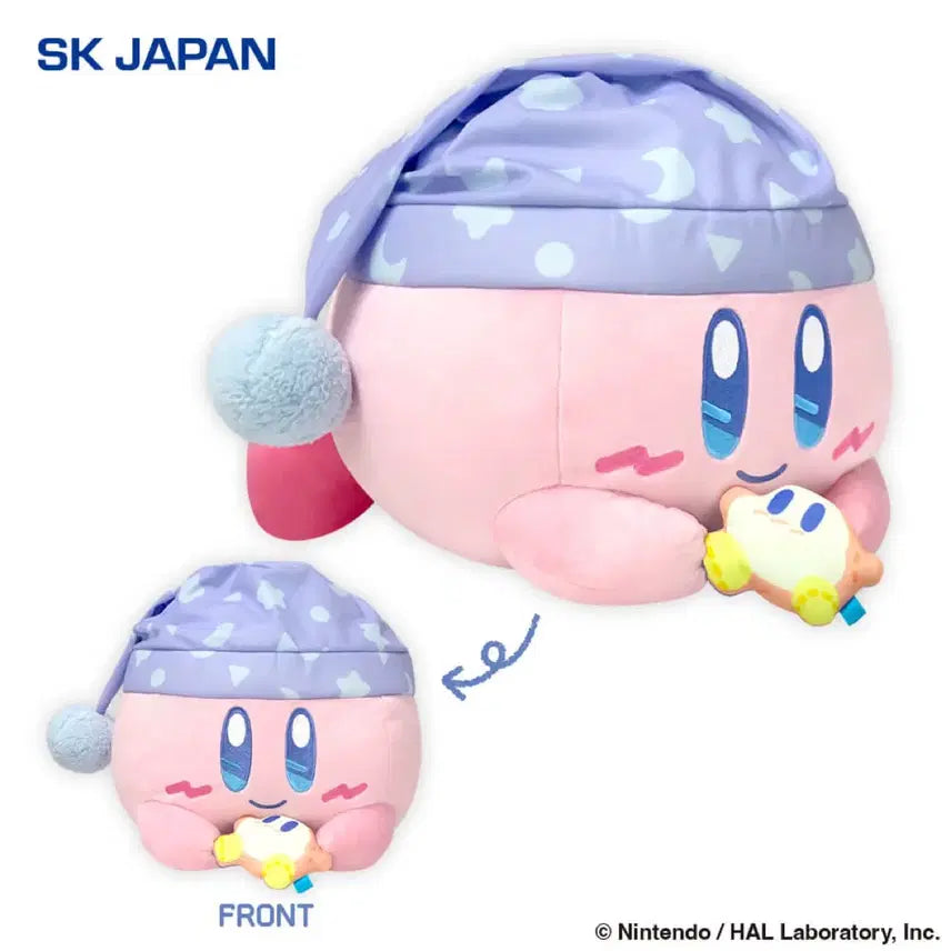 [BUNJANG] Kirby Pajamas Large Plush Doll / 별의 커비 파자마 수면 잠옷 대형 인형