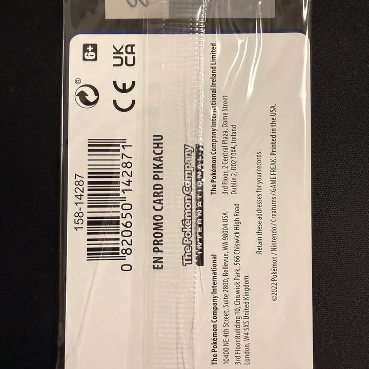 [BUNJANG] 2022 Pokemon North American GO Promo Pikachu Holo (Sealed) / [등급용/미개봉] 2022 포켓몬 북미판 GO 프로모 피카츄 홀로-06