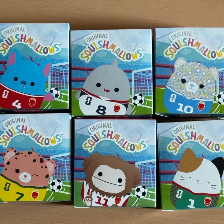[BUNJANG] Squishmallows Soccer Edition Plush / 스퀴시멜로우 축구 에디션 인형