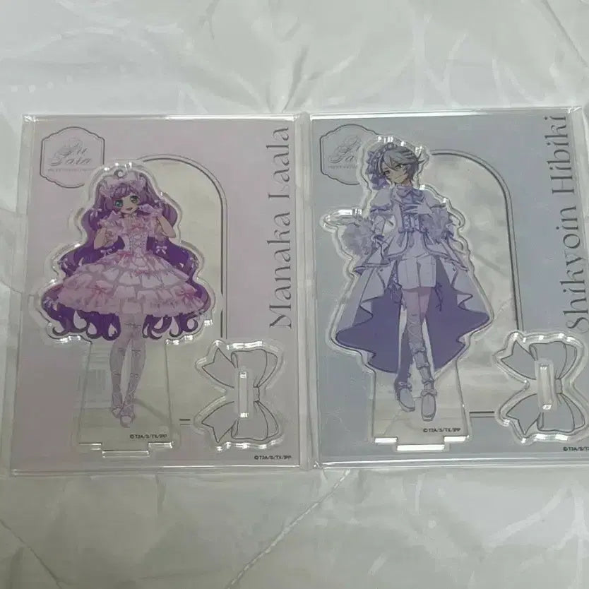 [BUNJANG] Pripara Lafary Lala &amp; Hibiki Acrylic Stand / (현물) 프리파라 Lafary 라라, 히비키 아크릴 스탠드