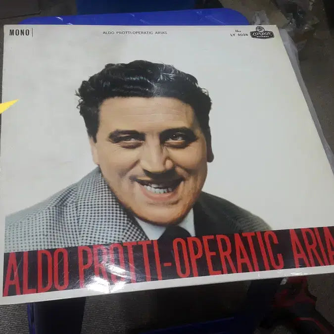 [BUNJANG] Aldo Protti Operatic Arias LP (1950s Mono Recording) / 엘피 - 클래식/알도 프로티