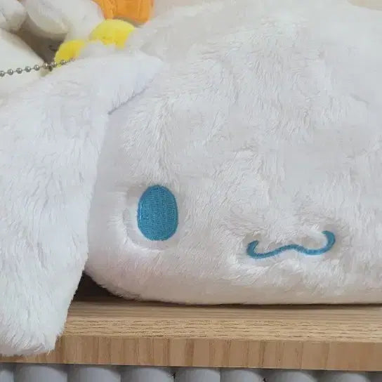 [BUNJANG] Sanrio Official Cinnamoroll Nakayoshi Pouch Set with Milk Plush / 산리오 정품 시나모롤 밀크 나카요시 파우치 세트