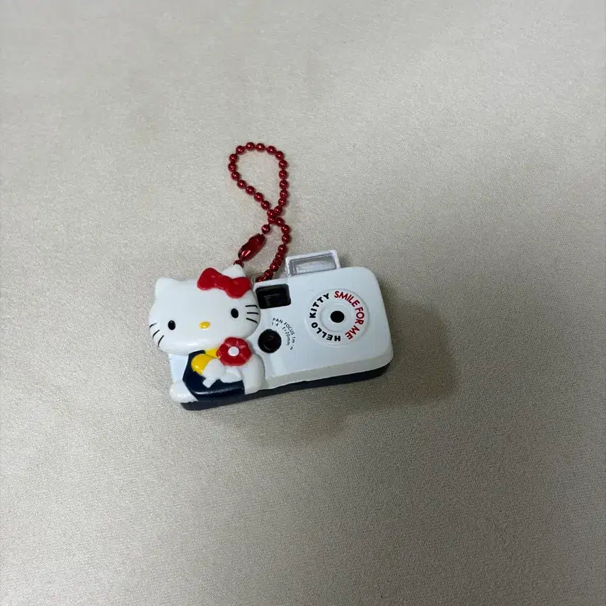 [BUNJANG] Hello Kitty 50th Anniversary Gacha Camera Charm / 키티 50주년 가챠 키링