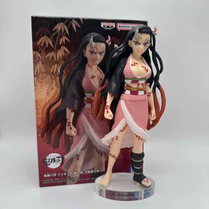 [BUNJANG] Demon Slayer: Kimetsu no Yaiba Banpresto Awakened Nezuko Kamado Figure with Acrylic Base / 귀멸의칼날 귀칼 반프레스토 각성 카마도 네즈코+ 아크릴 발판