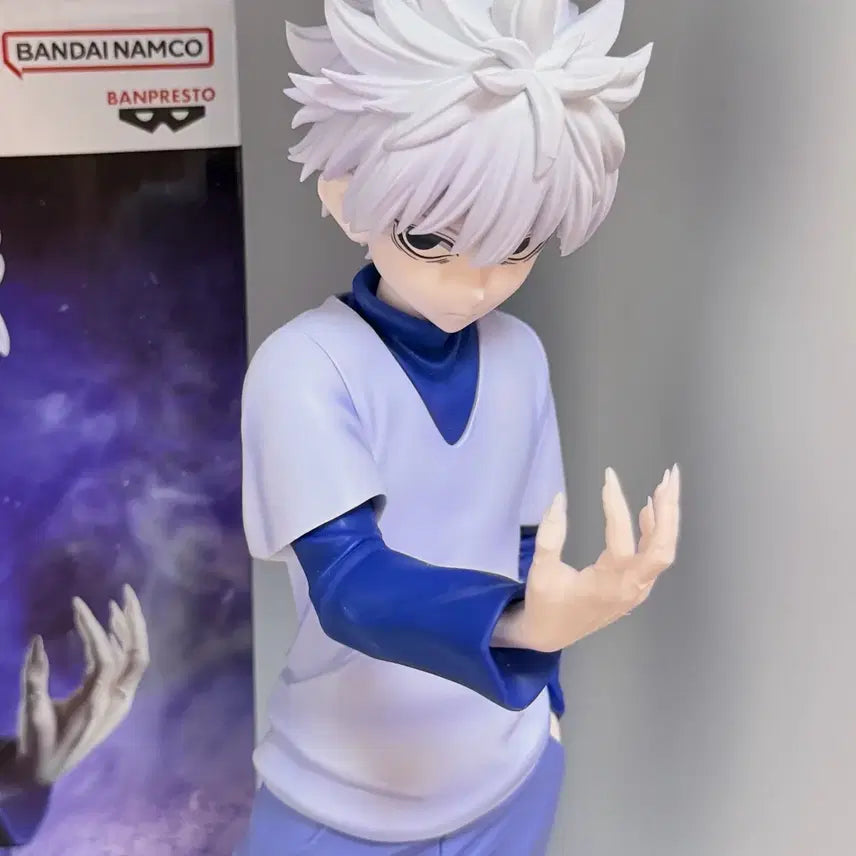 [BUNJANG] Bandai Hunter x Hunter Grandista Killua Figure / 반다이 헌터x헌터 Grandista 키르아 피규어 그란디스타