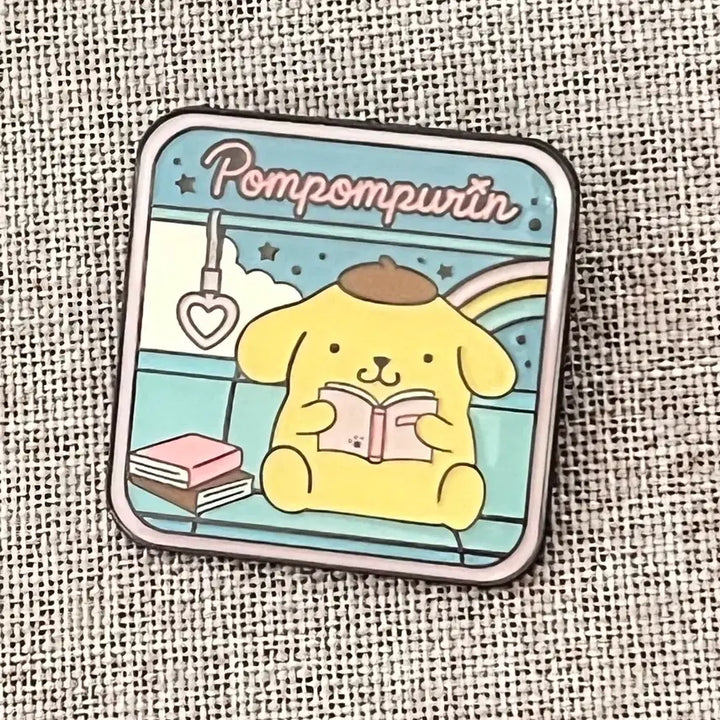 [BUNJANG] Sanrio Pompompurin Pin Badge / 산리오 폼폼푸린 핀뱃지