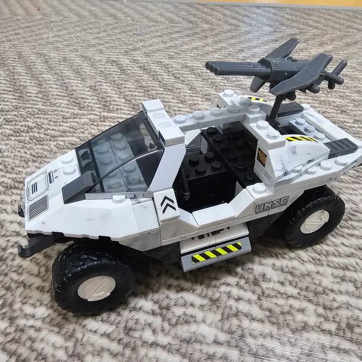 [BUNJANG] Mega Bloks Halo UNSC Warthog White 96805 / 헤일로 메가블럭 UNSC 워터호그 하얀색 96805