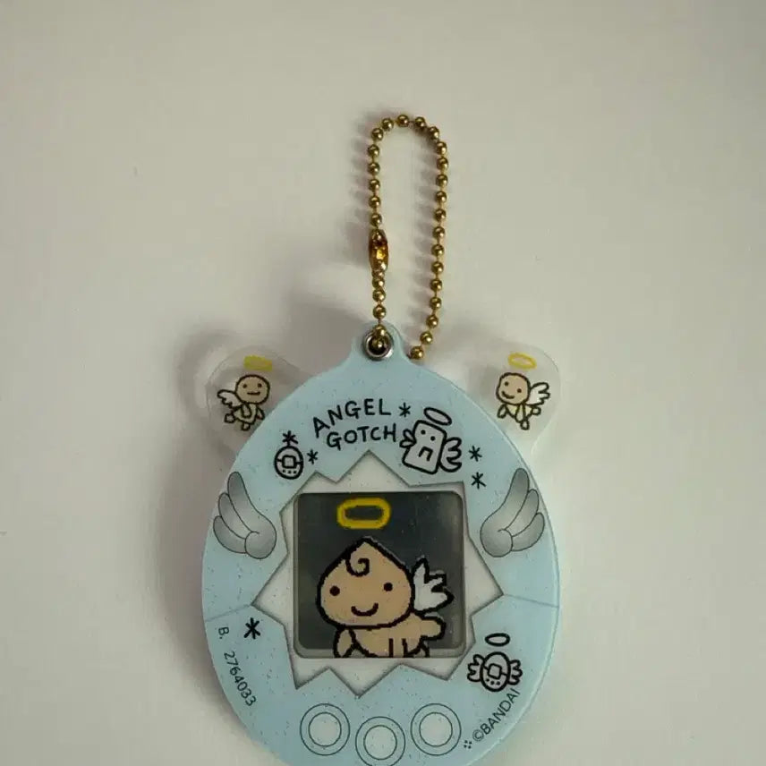 [BUNJANG] Tamagotchi Acrylic Slide Mirror Keyring Gacha / 다마고치 아크릴 슬라이드 거울 키링 가챠 텐시치 쿠리텐