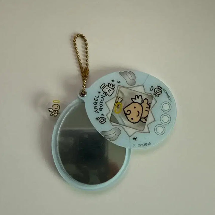 [BUNJANG] Tamagotchi Acrylic Slide Mirror Keyring Gacha / 다마고치 아크릴 슬라이드 거울 키링 가챠 텐시치 쿠리텐