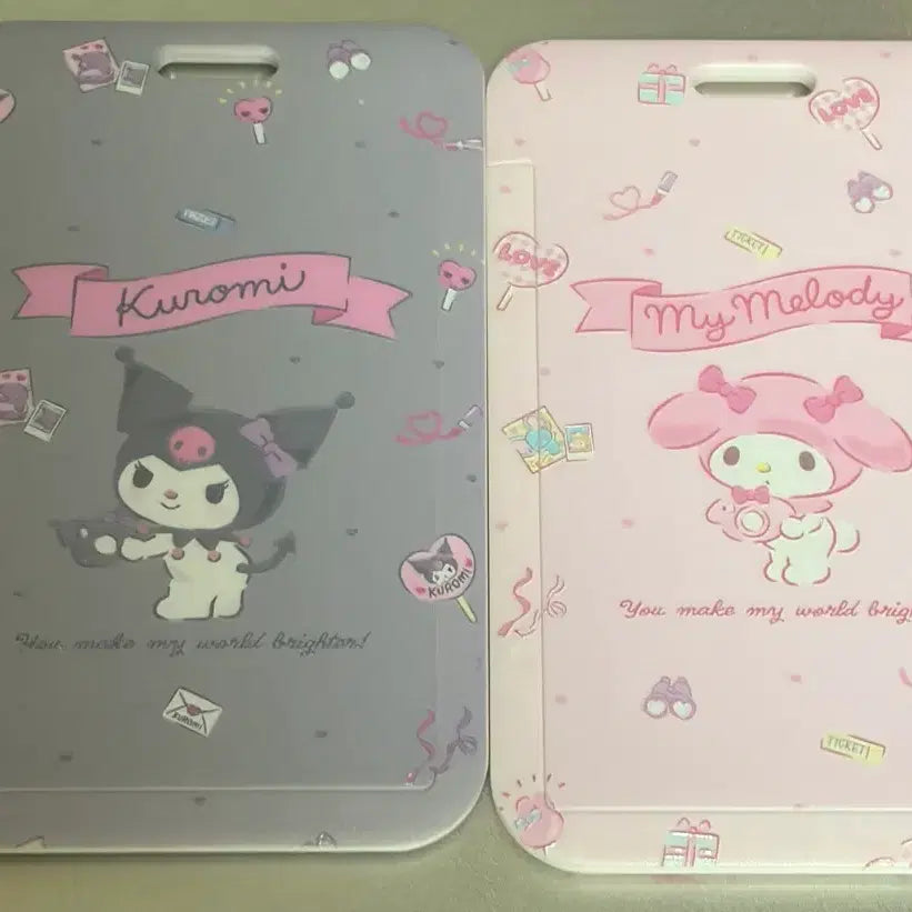 [BUNJANG] Sanrio Kuromi My Melody Card Holder Bundle Set / 산리오 쿠로미 마이멜로디 카드홀더 명찰카드 사원증 일괄판매