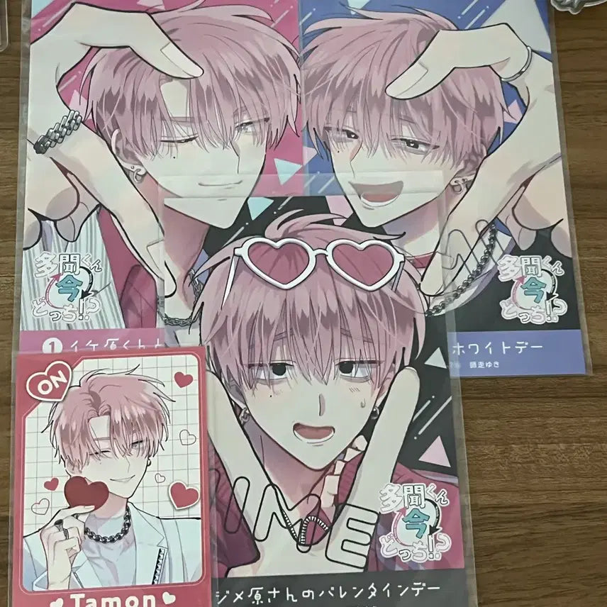 [BUNJANG] Tammon-gun Bookstore Purchase Lucky Draw Postcard Set + Photocard / 타몬군 지금 어느쪽?! 서점 구매 특전 엽서 세트 + 포카 판매합니다