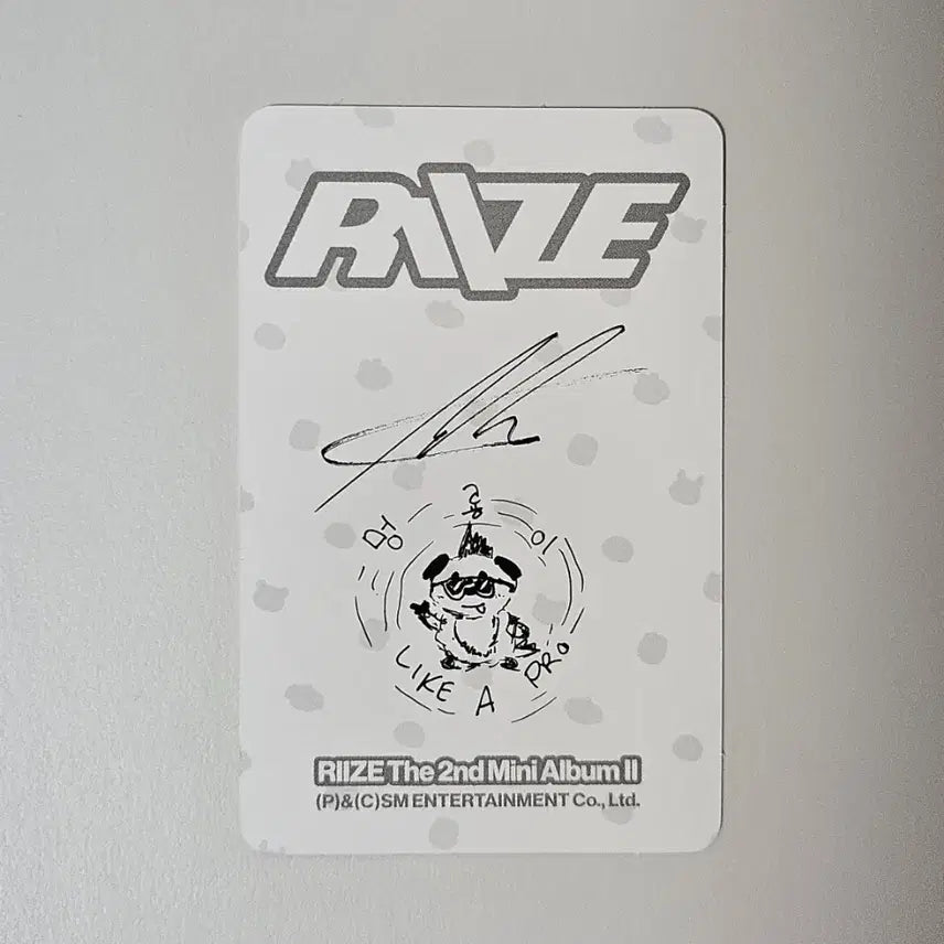 [BUNJANG] RIIZE Mini 2nd Album Anton Figure Photocard / 라이즈 미니2집 피규어 포카 앤톤