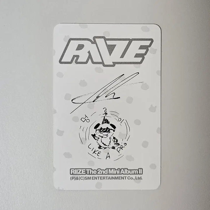 [BUNJANG] RIIZE Mini 2nd Album Anton Figure Photocard / 라이즈 미니2집 피규어 포카 앤톤