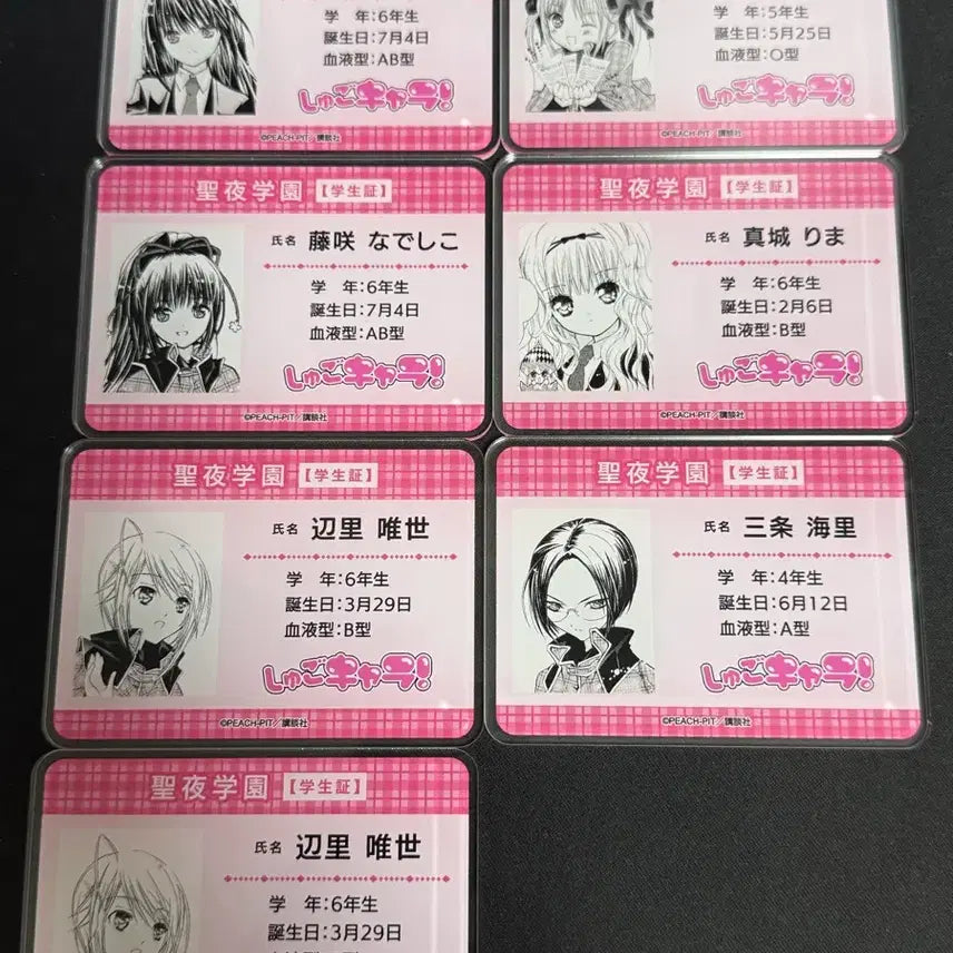 [BUNJANG] Cardcaptor Sakura Acrylic Student ID Bundle / 캐릭캐릭체인지 아크릴 학생증 일괄 판매