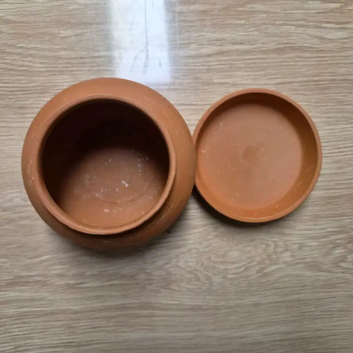 [BUNJANG] Earthenware Onggi Jar with Lid / 황토 옹기 단지