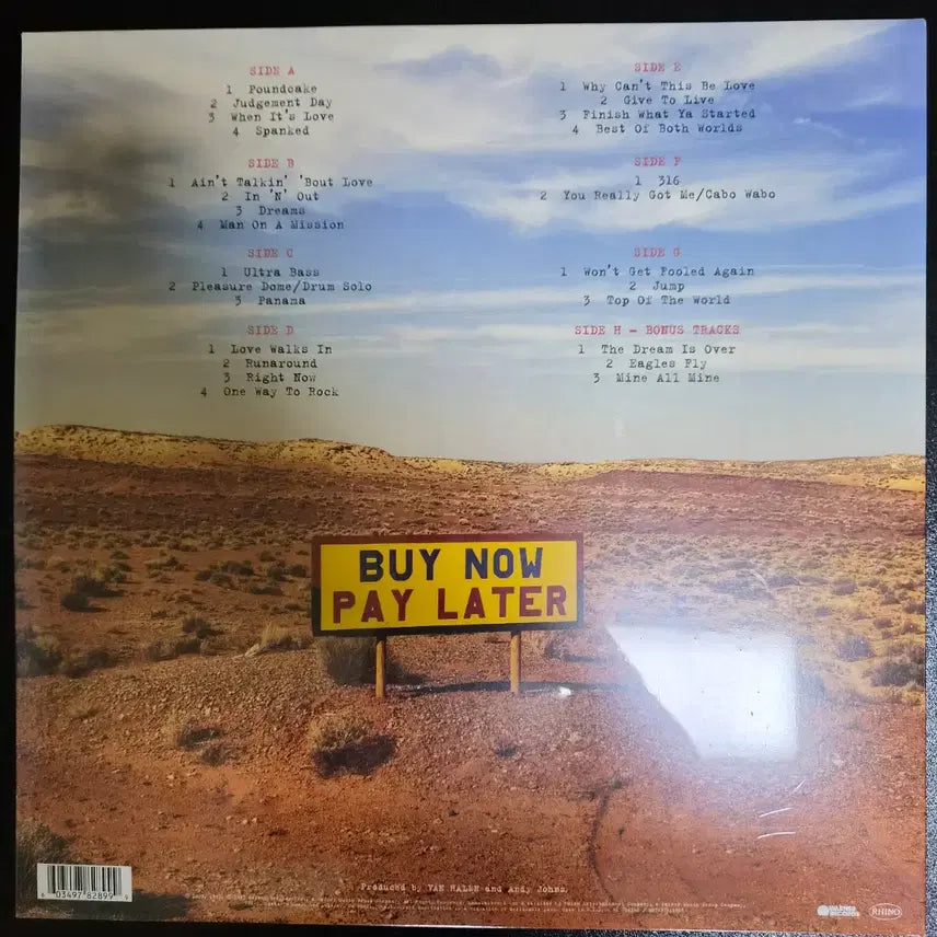[BUNJANG] Van Halen Live: Right Here, Right Now 4LP Bundle Set / Van halen Live: Right here, right now.