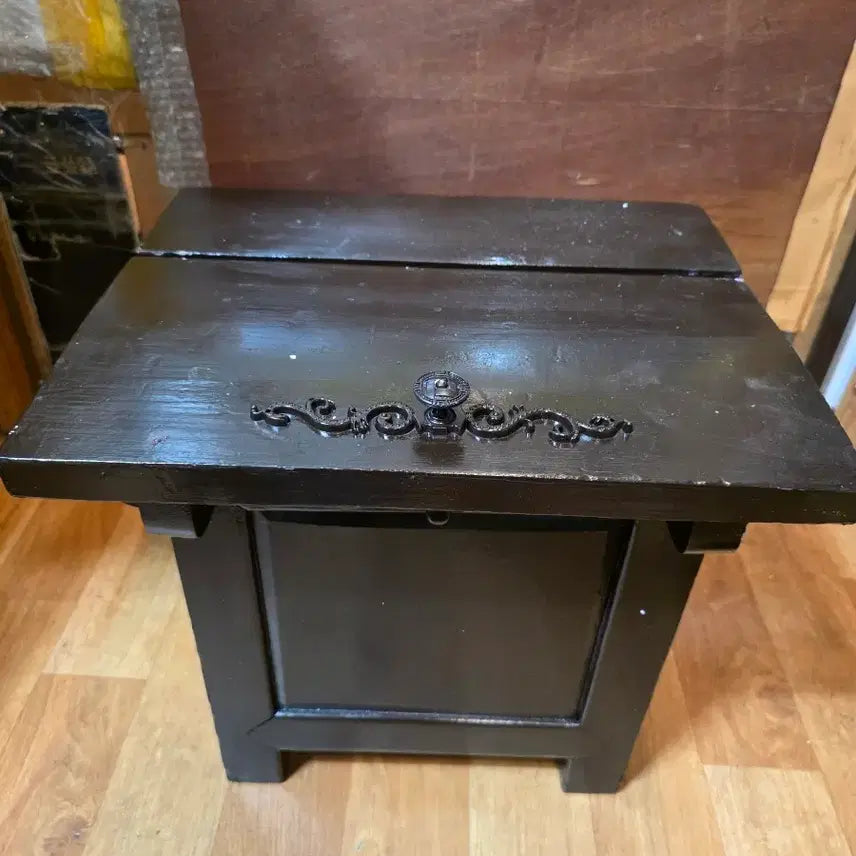 [BUNJANG] Antique Wooden Grain Box Storage / 고가구.미니 깨뒤주.함