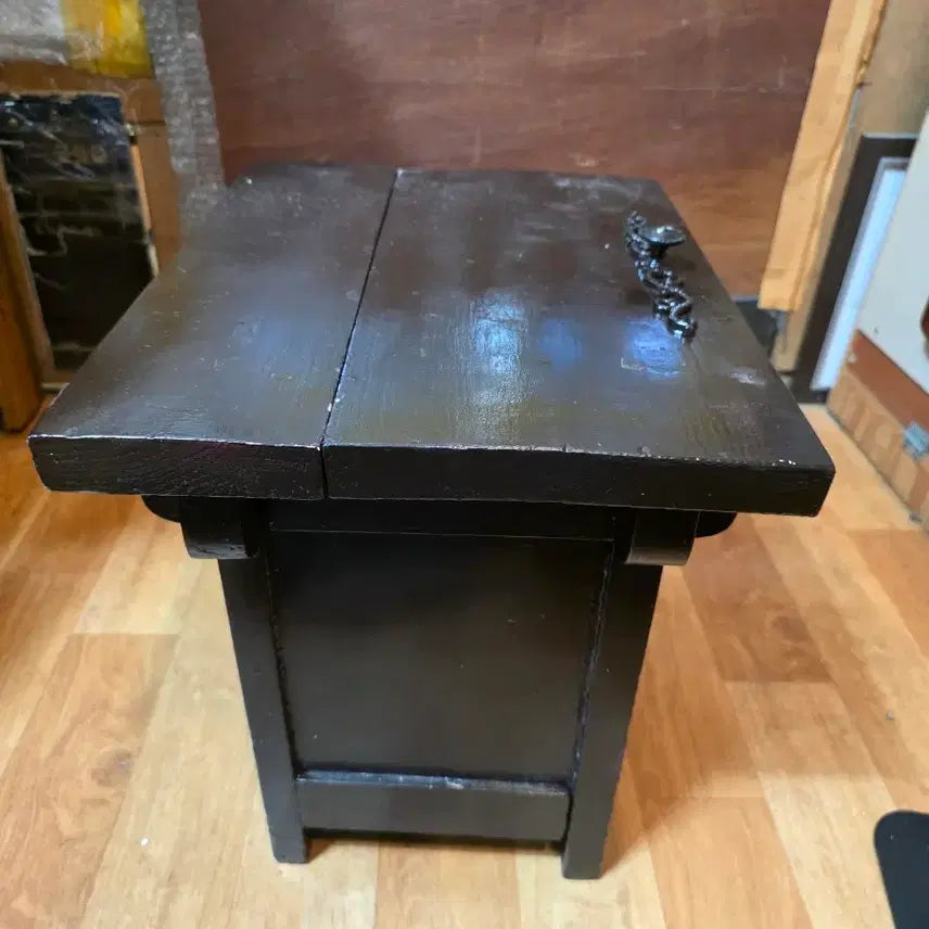 [BUNJANG] Antique Wooden Grain Box Storage / 고가구.미니 깨뒤주.함